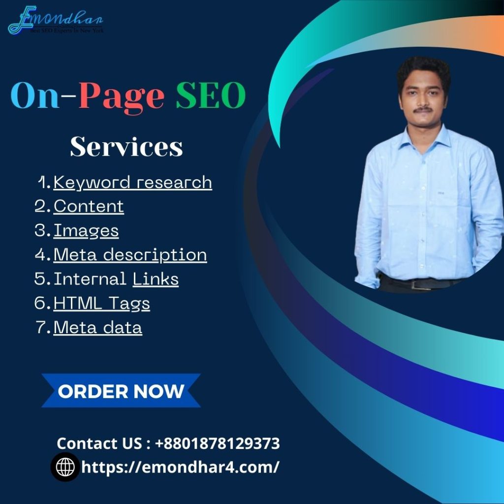 On-page SEO services Provide